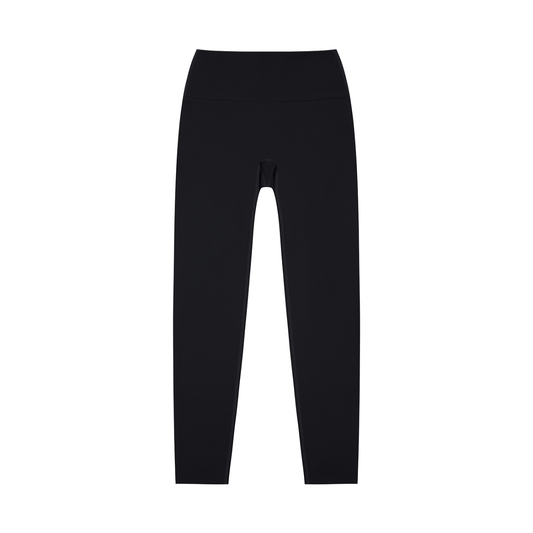 Black Gym Tights - Script Print Back