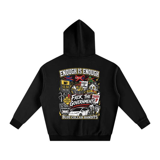 Black Hoodie FTG Print