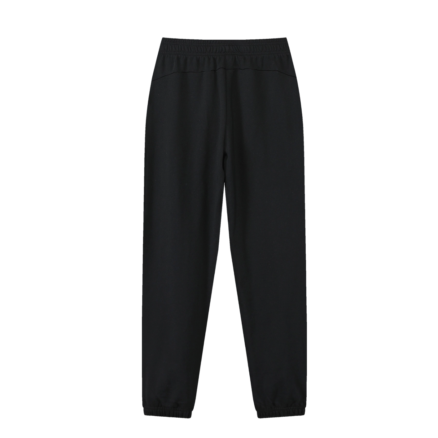 Black Track Pants - BCB/CAT Print