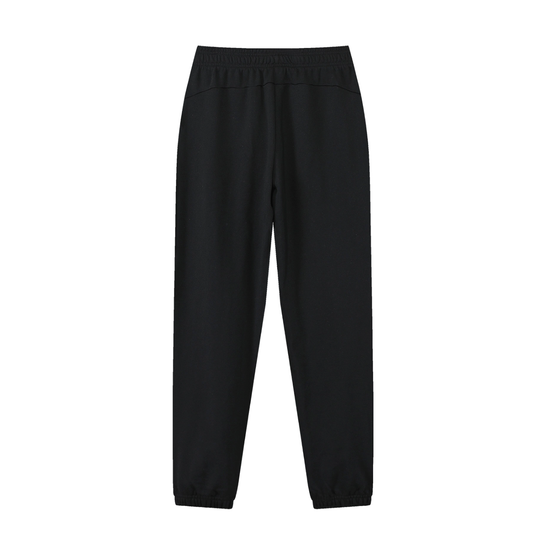 Black Track Pants - BCB Letter Print