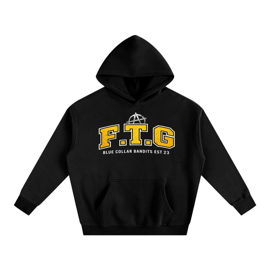 Black Hoodie FTG Print