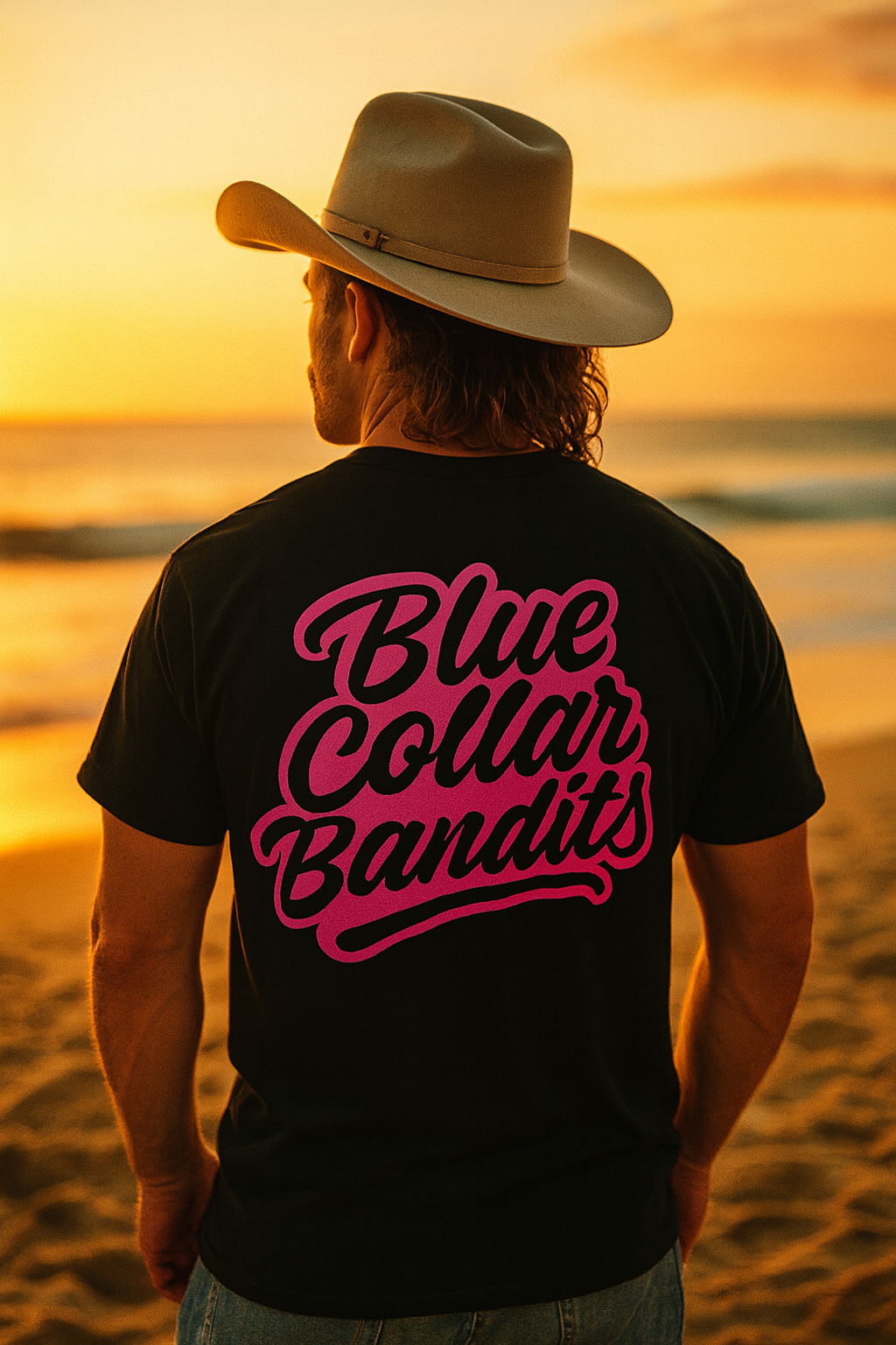 Pink Brush Tee