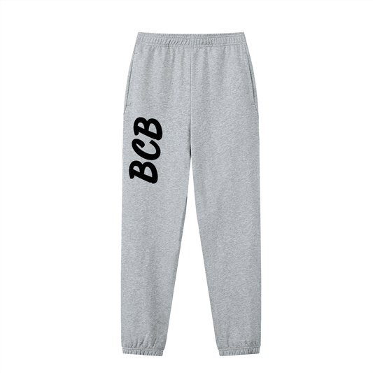 Grey Track Pants - BCB Letter Print