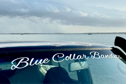 Script Font Window Banner