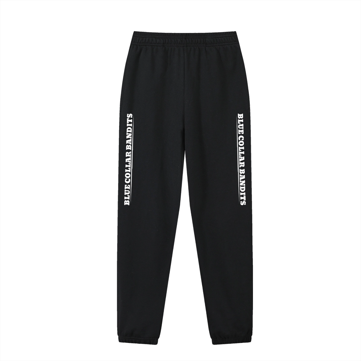 Black Track Pants BCB Print