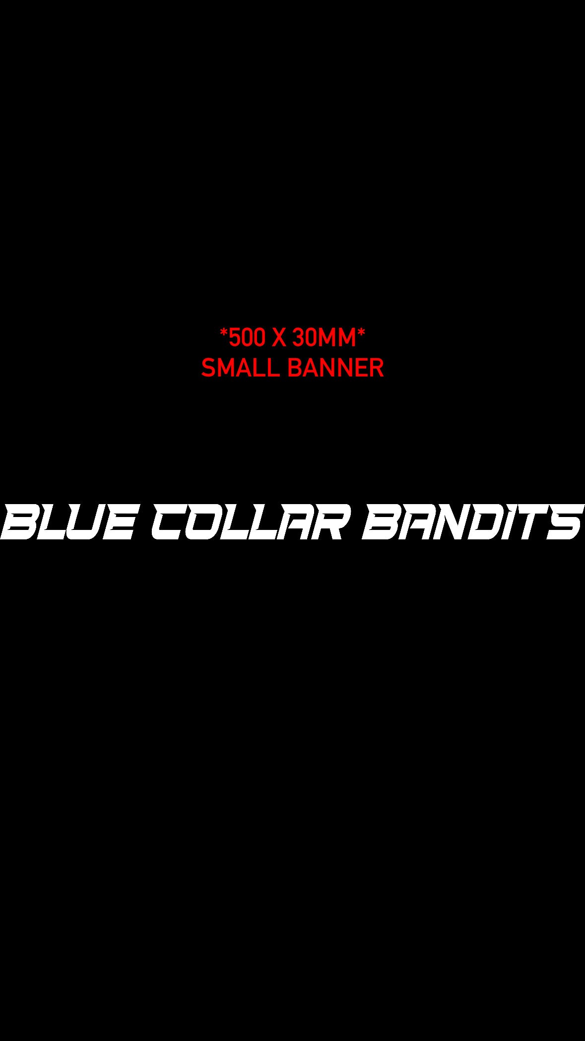 Small Style Window Banner