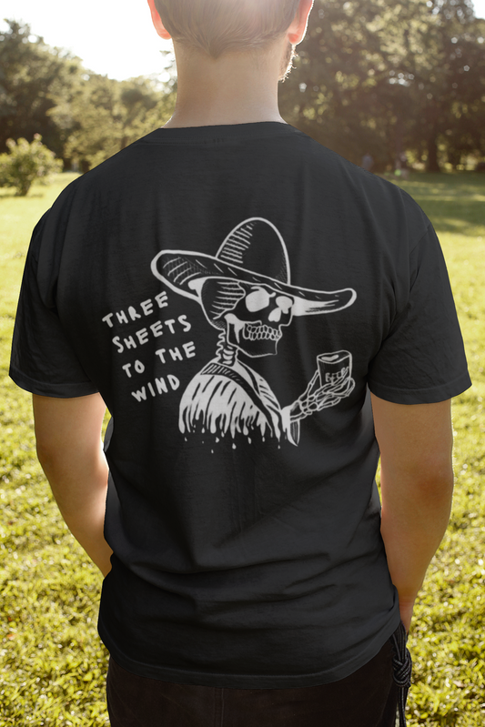 Three Sheets Tee Black